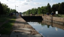 The Barge Canal at Lock 20 in Marcy.